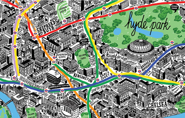 Jenni Sparks London map