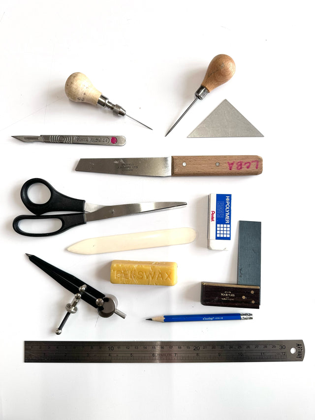 Bookbinding course at London Centre for Book Arts