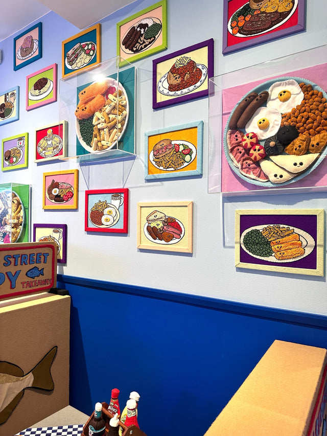 The Bourdon Street Chippy - Lucy Sparrow