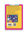 Back cover of Mapology Guide “Creative Thinking in the Workplace,” describing how the map helps develop innovation skills, with a preview of the illustrated map and barcode.