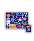Full illustrated map from Mapology Guide “Creative Thinking in the Workplace,” showing a vibrant pathway through the innovation process with tools, ideas, and creative prompts.