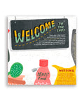 Illustration of welcome sign and plant tools introducing the How To Grow Your No map