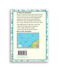 Back cover of The Sea of Uncertainty Mapology Guide showing description, ISBN, and mini map preview