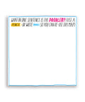 Blank section of What's Bugging You map inviting users to write their problem