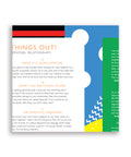 Detail of Mapology Guide with writing and some patterns