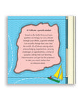 Section from The Sea of Uncertainty map titled “Cultivate a growth mindset” with pink dialogue bubble and sailing illustration